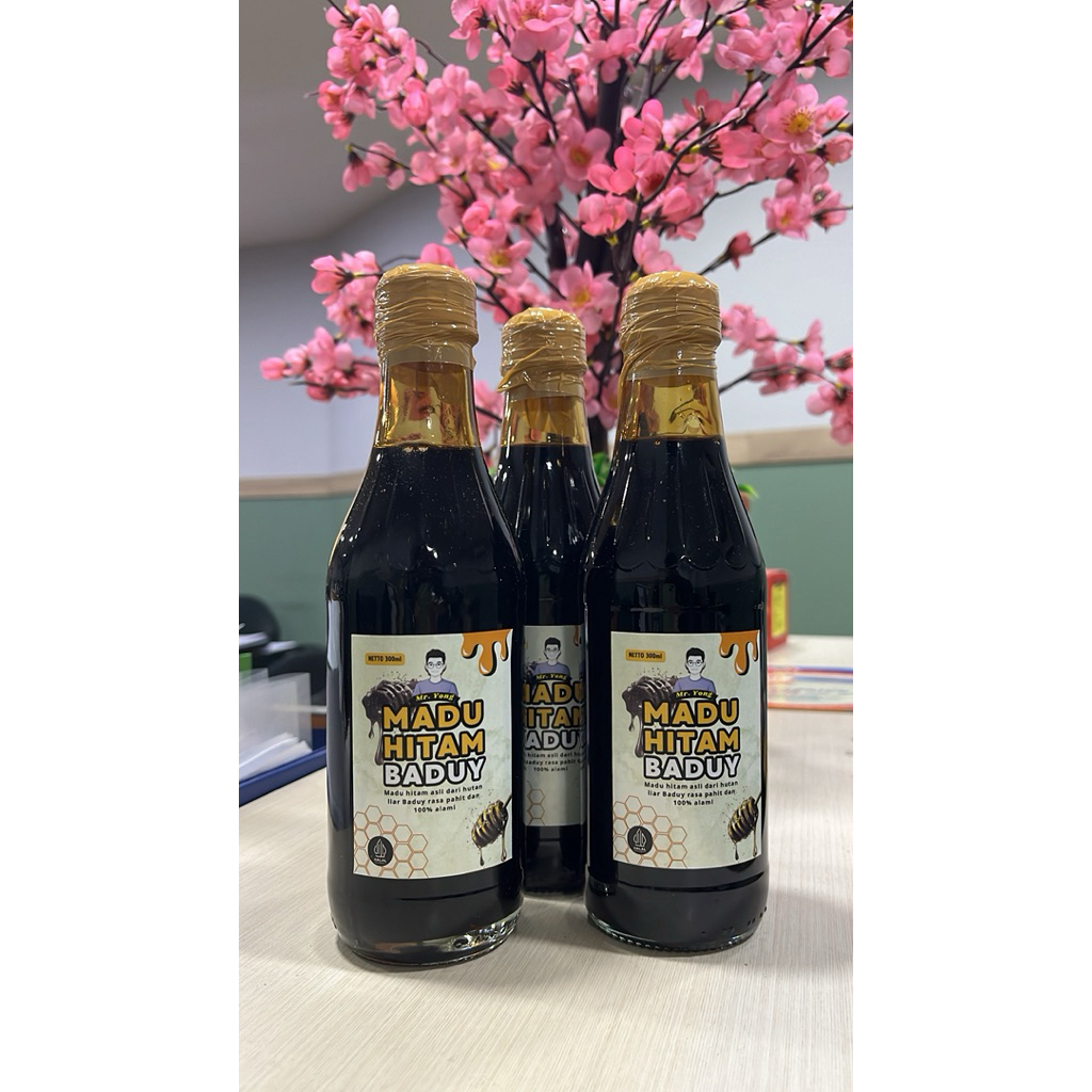 

Madu Hutan HITAM Murni 300ml