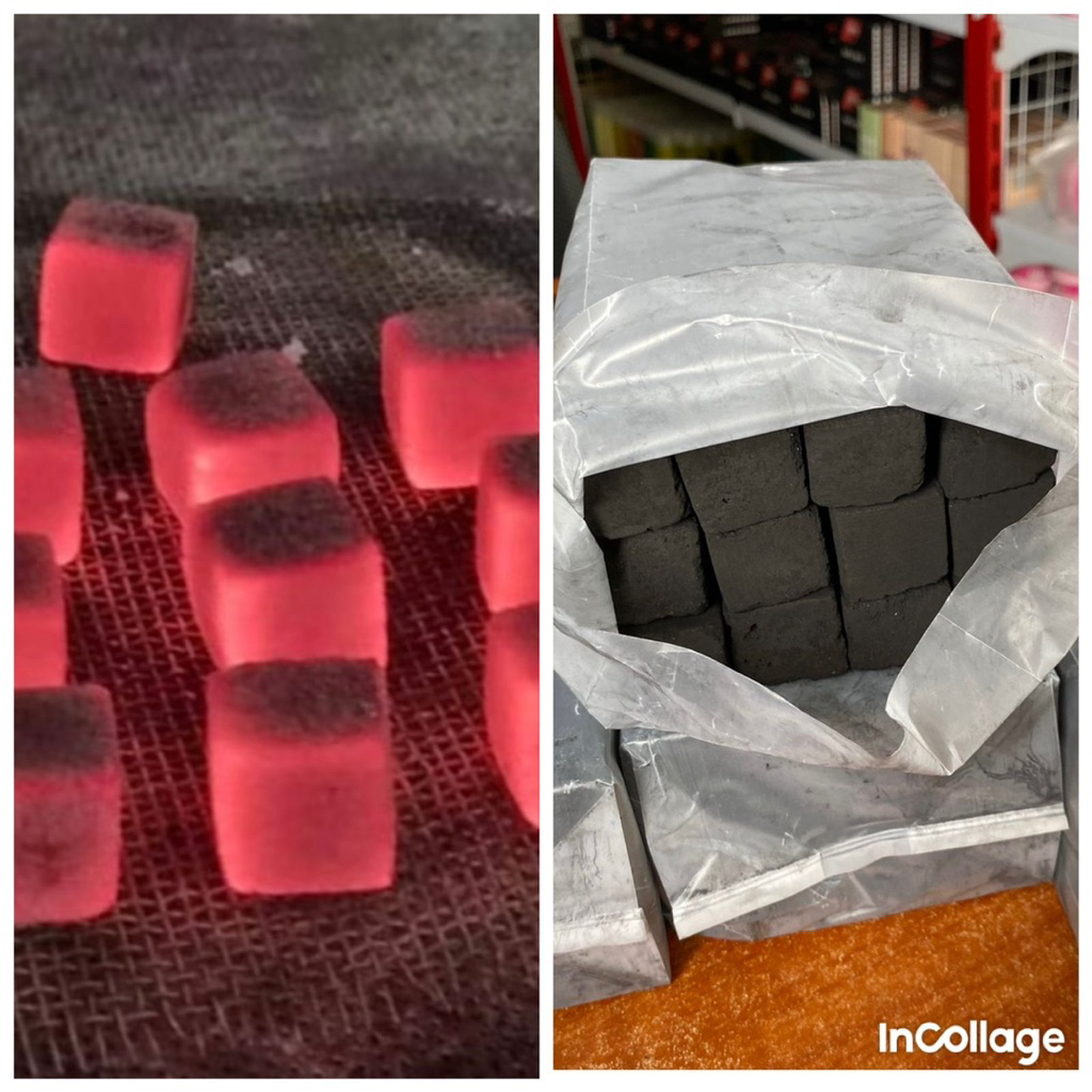 ARANG BRIKET PREMIUM 1kg / ARANG BRIKET BATOK KELAPA