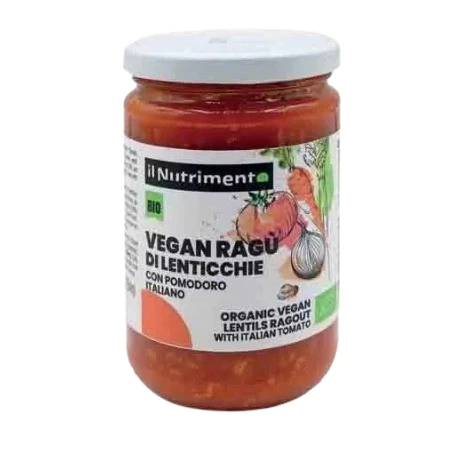 

Il Nutrimento Organic Lentil Ragout 280 Gr