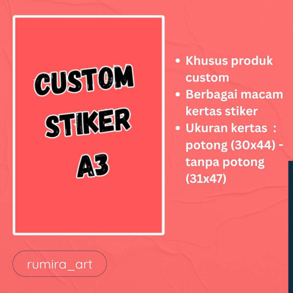 

CUSTOM PRODUK STIKER