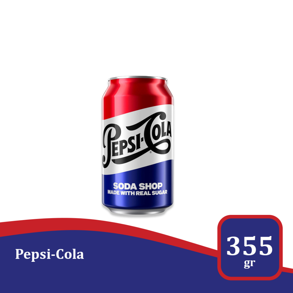 

Pepsi-Cola 12 fl oz - Minuman impor USA
