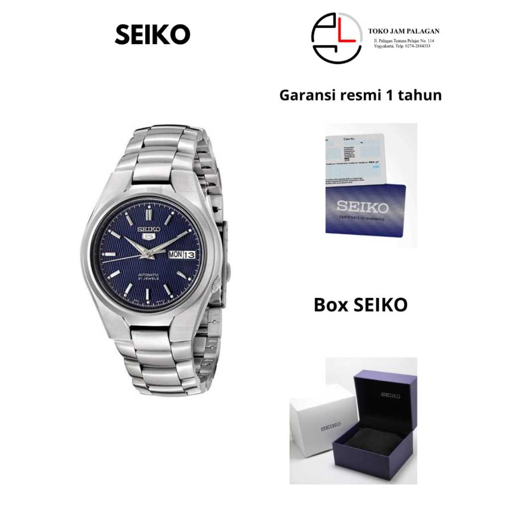 SEIKO 5 Pria Automatic SNK603K1 Stainless steel