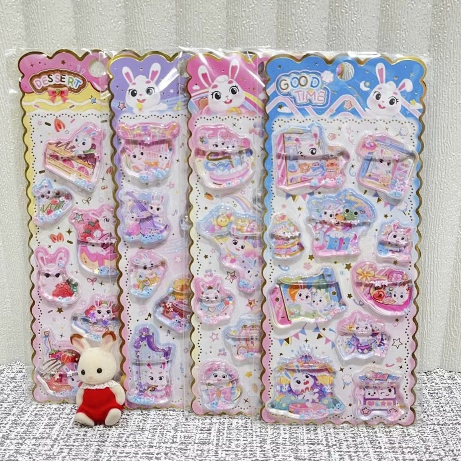 

Stiker 4Dimensi/ Stiker air/ Stiker goyang gliter/ Stiker timbul 4 Dimensi air gliter/ Stiker hias dekorasi 4 dimensi