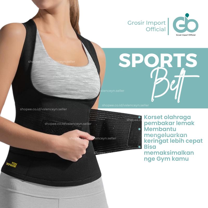 Korset Olahraga Pembakar Penghancur Lemak Pengecil Perut Buncit Wanita Jumbo Cami Waist Trainer Cors