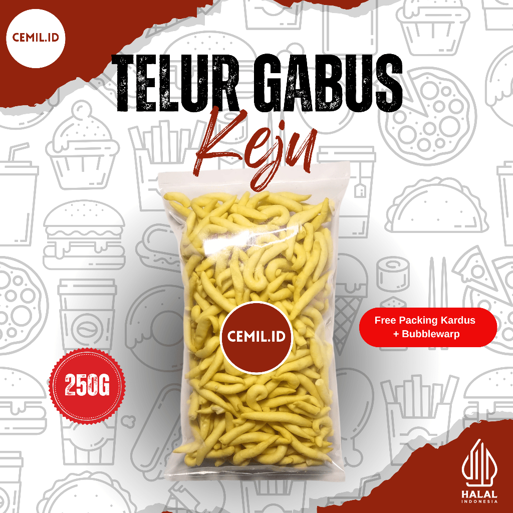 

Cemil.id - Telur Gabus Keju Cemilan Renyah 250 Gram