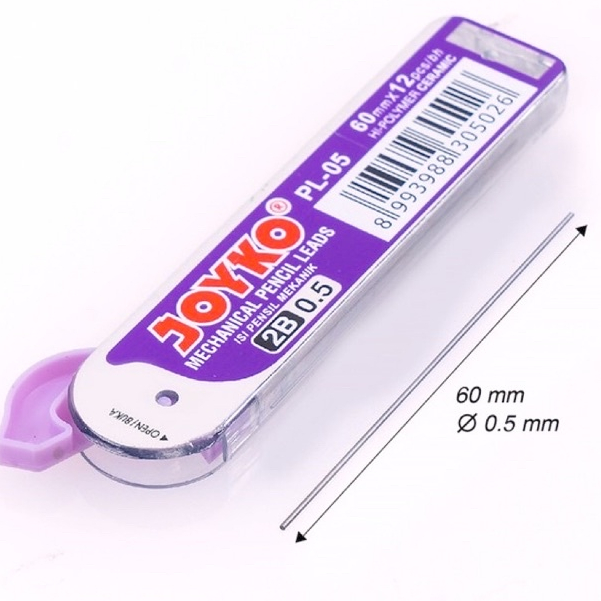 

Pencil Lead Joyko / Isi Pensil Joyko 0.5 | Kiku Stuffs
