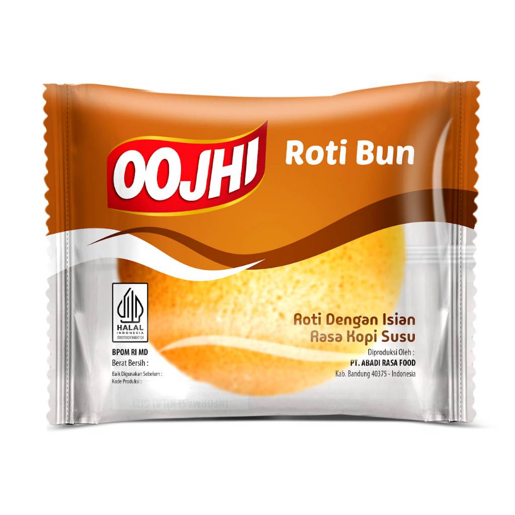 

Roti OOJHI Roti Bun Dengan Isian Rasa Kopi Susu 1 Dus Isi 60pcs