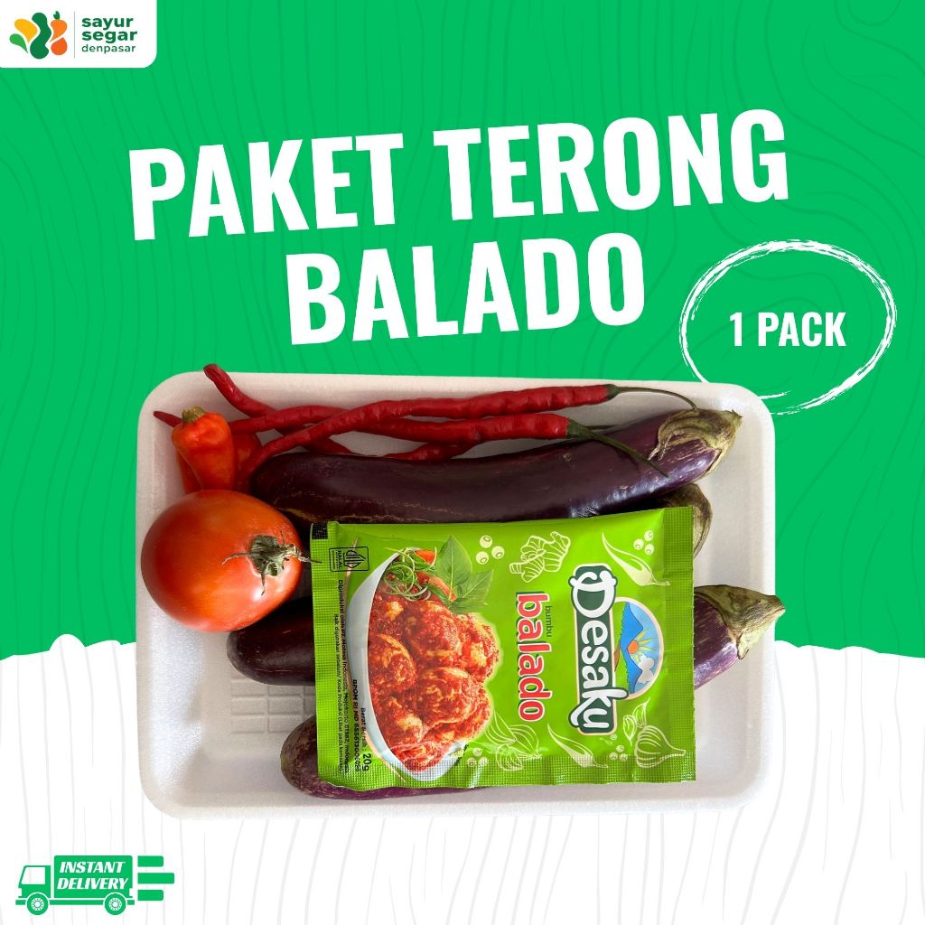 

Paket Terong Balado 1 pack - Sayur Segar Denpasar
