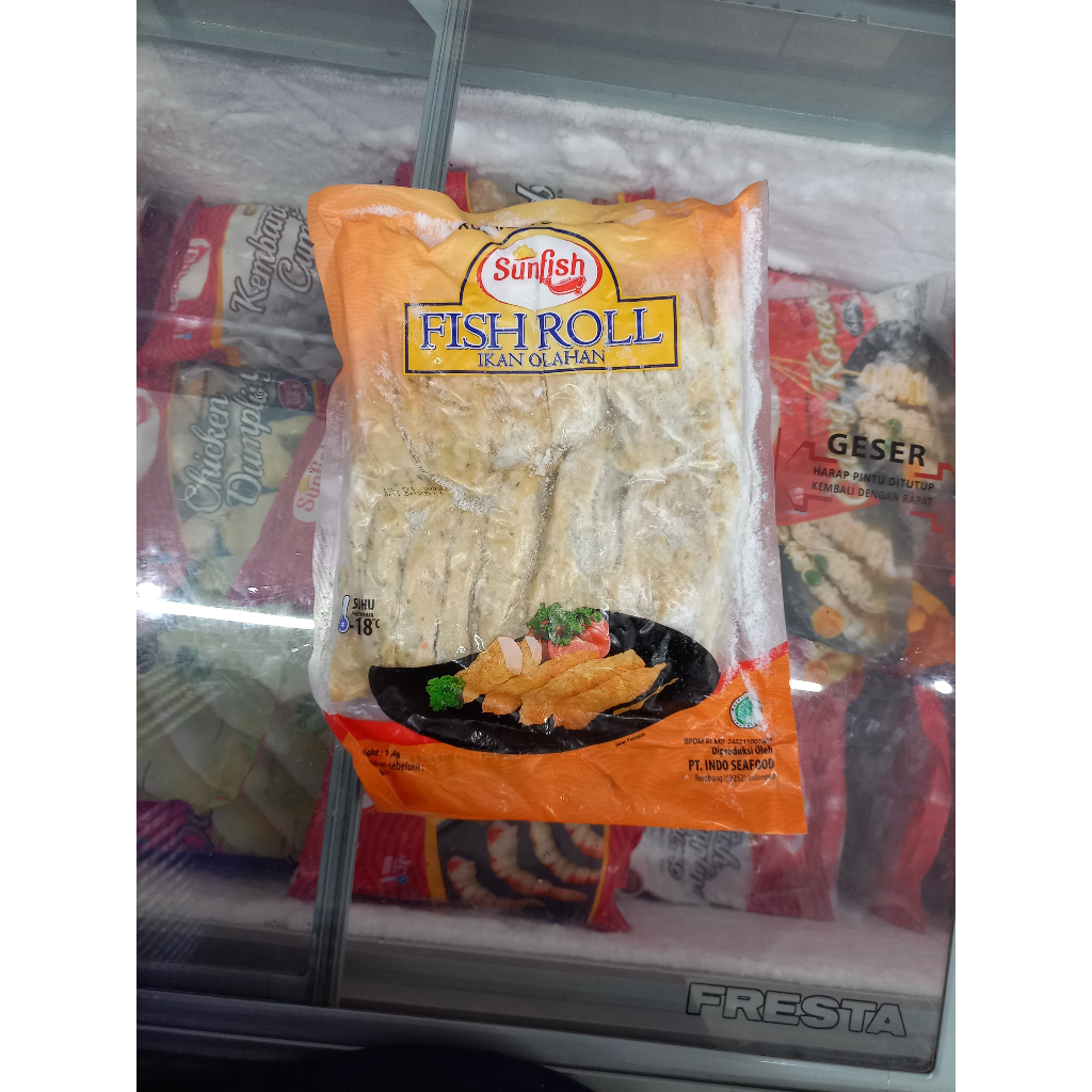 

Frozenfood SUNFISH Fish Roll 1000gr