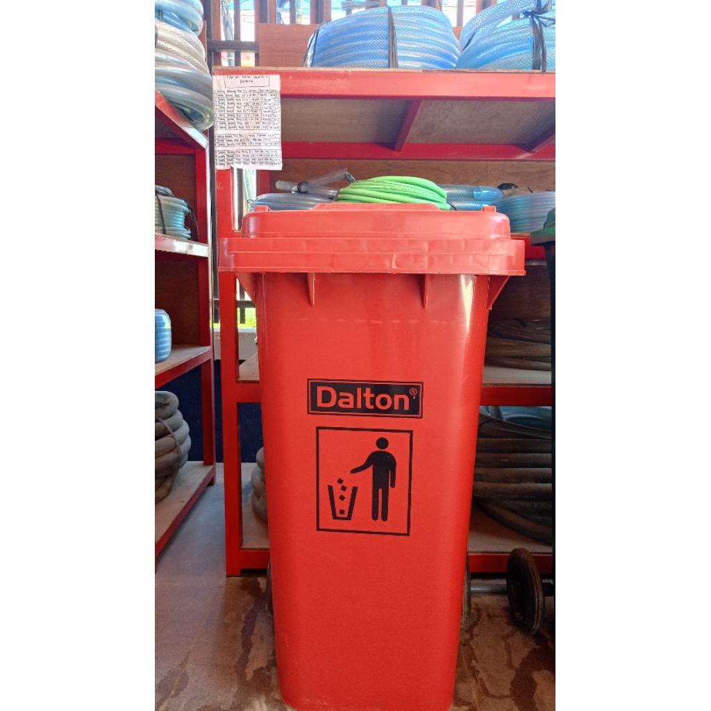 gerobak sampah dua roda