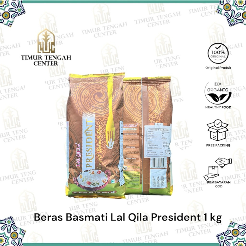 

Beras Basmati Lal Qila 1 kg