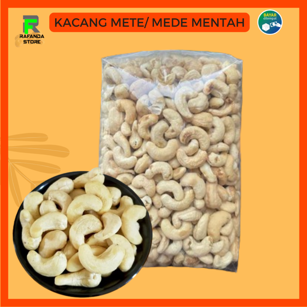 

Kacang Mede / Mete Mentah Premium 1kg