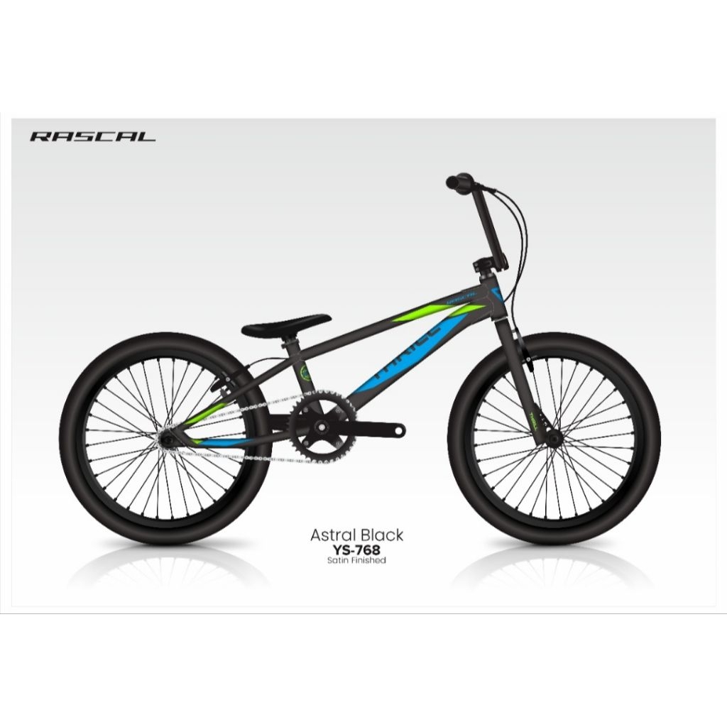 Sepeda Thrill BMX 20 inch Rascal Frame Alumunium