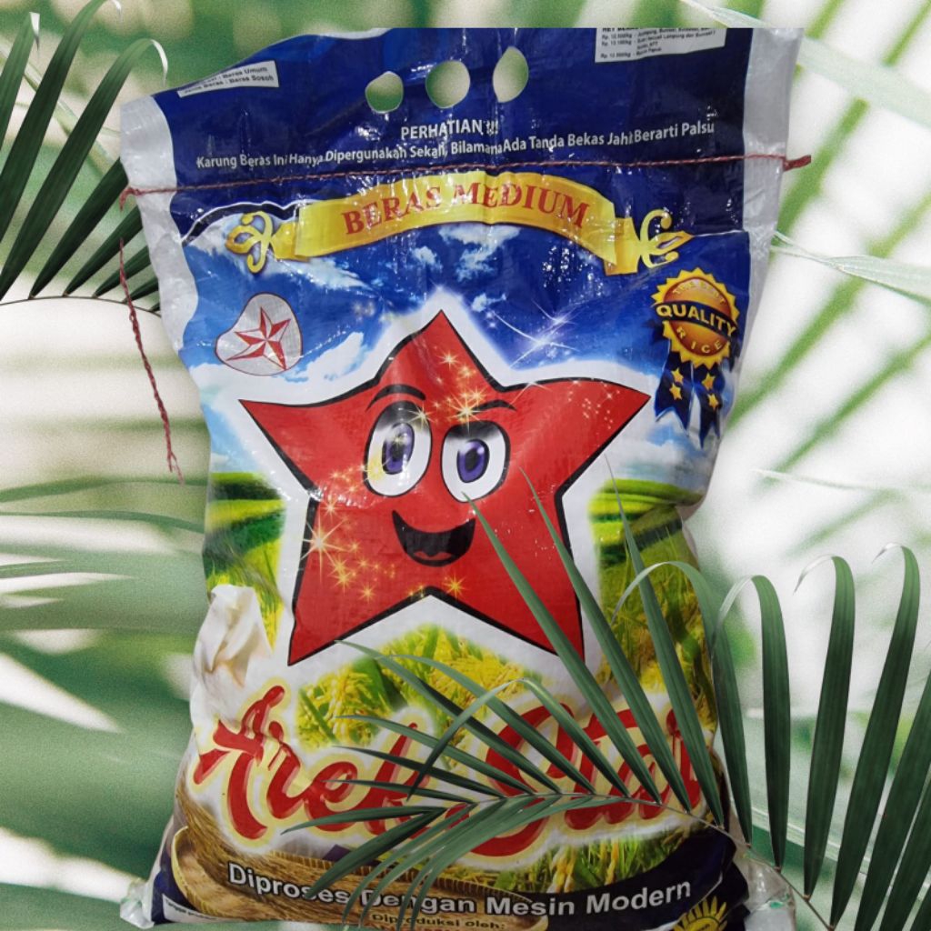 

beras star 5kg murah