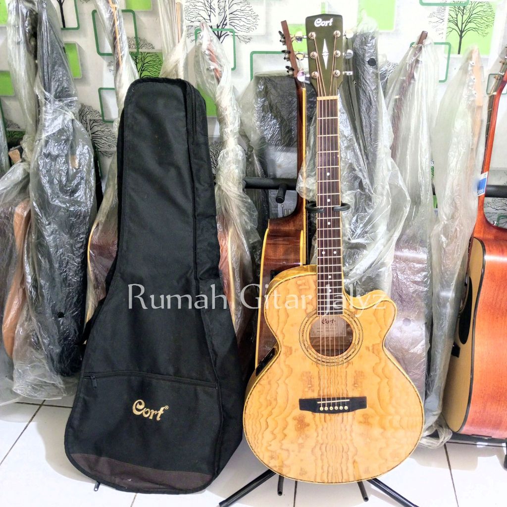 gitar bekas, second original CORT SFX AB NAT