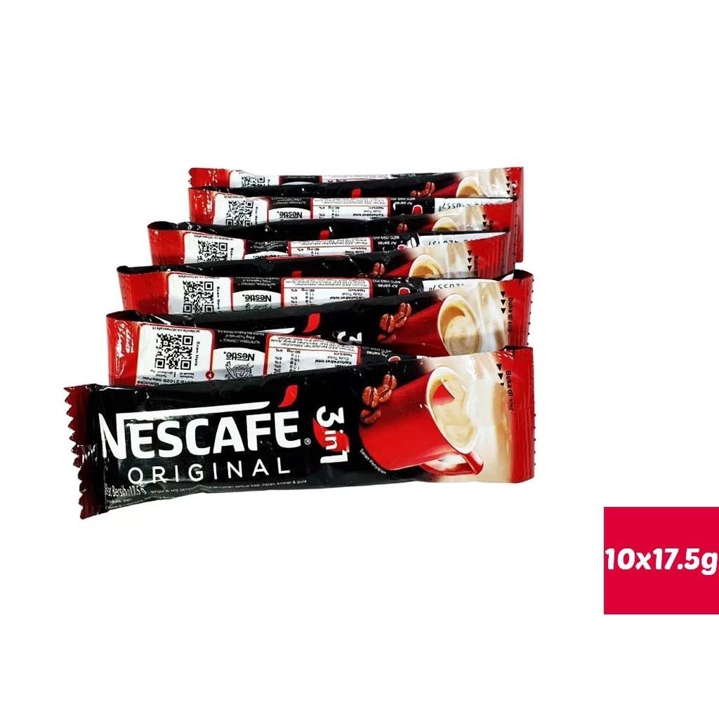 

Nestle Nescafe 3in1 Original kopi Renceng Instant