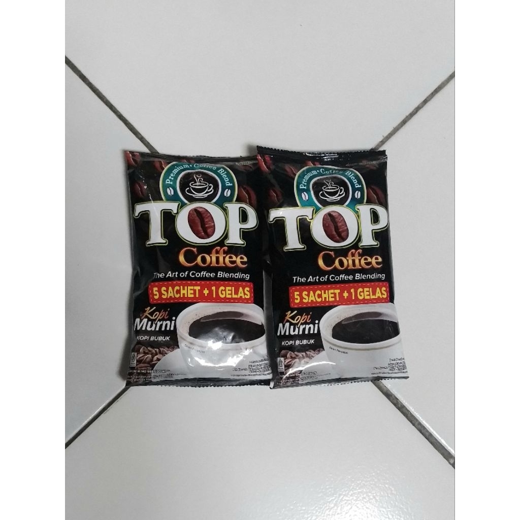 

Top Kopi Murni 65g (5 Sachet+1 Gelas)