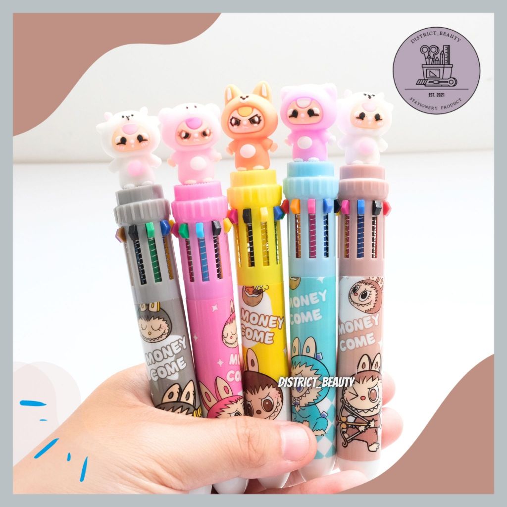 

PULPEN 10 WARNA BABY THREE PULPEN GEL PENA WARNA WARNI BABY THREE BBT PULPEN KARAKTER SERBAGUNA TERMURAH