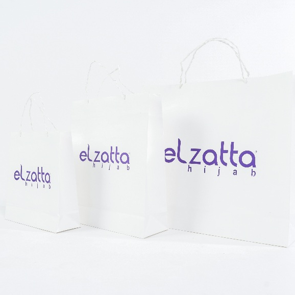 

Elzatta Paperbag Logo Packaging Tas