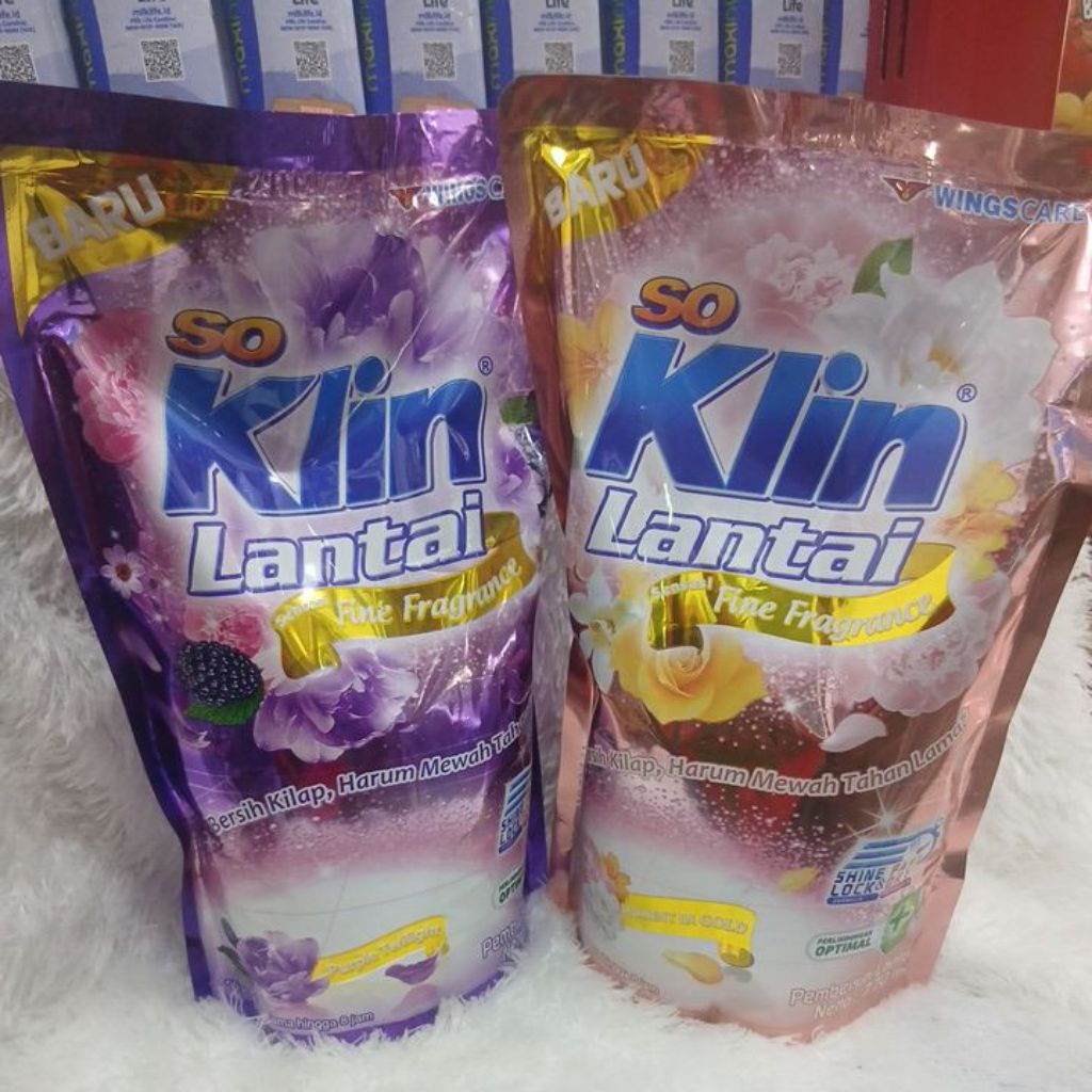 So klin lantai sensasi fine fragrance 770ml
