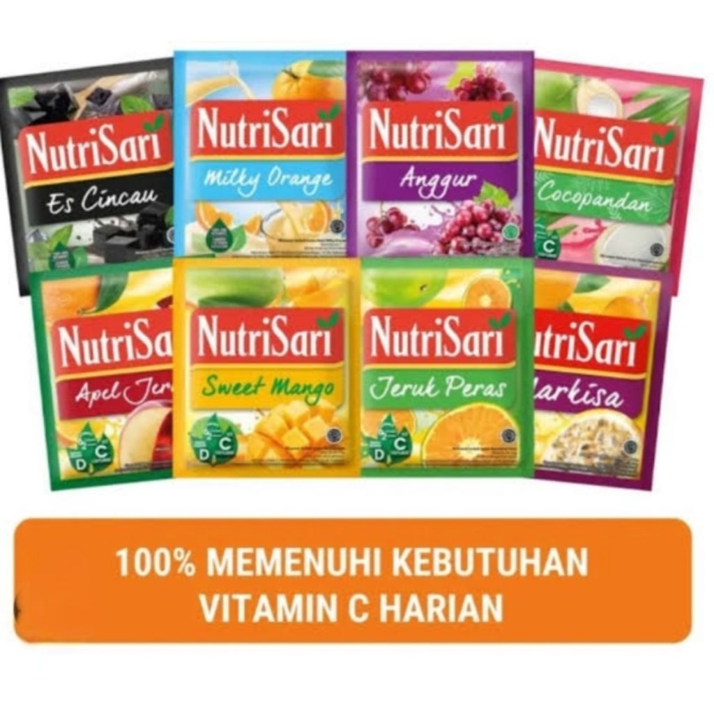 

NUTRISARI RENCENG ISI 10 TERMURAH
