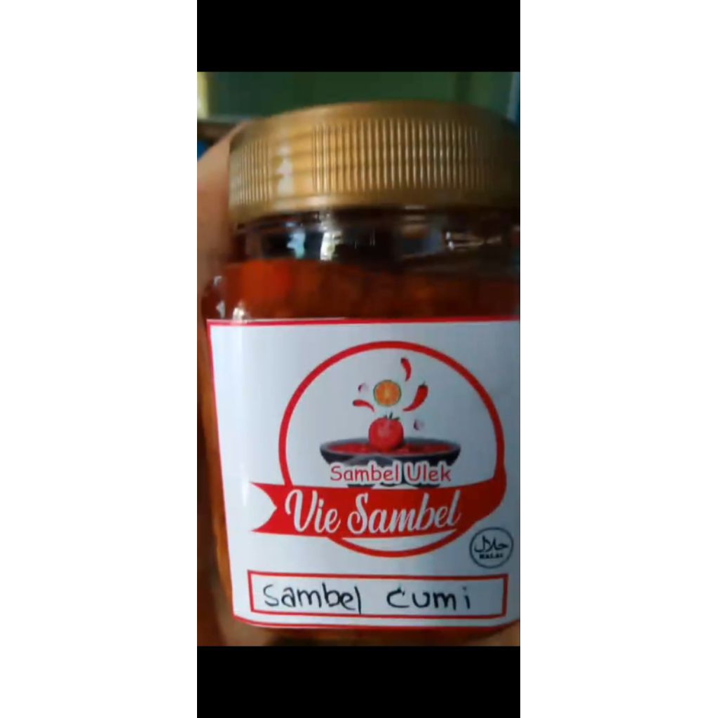 

(1pcs)Sambal Cumi Pedas ,Vie Sambal