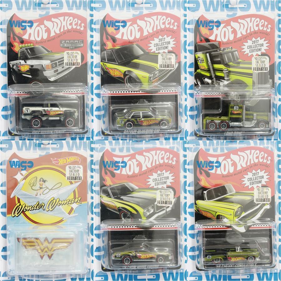 Hotwheels Hot Wheels Factory Sealed 2017 Collector Edition paket set series incl. Datsun Bluebird 51