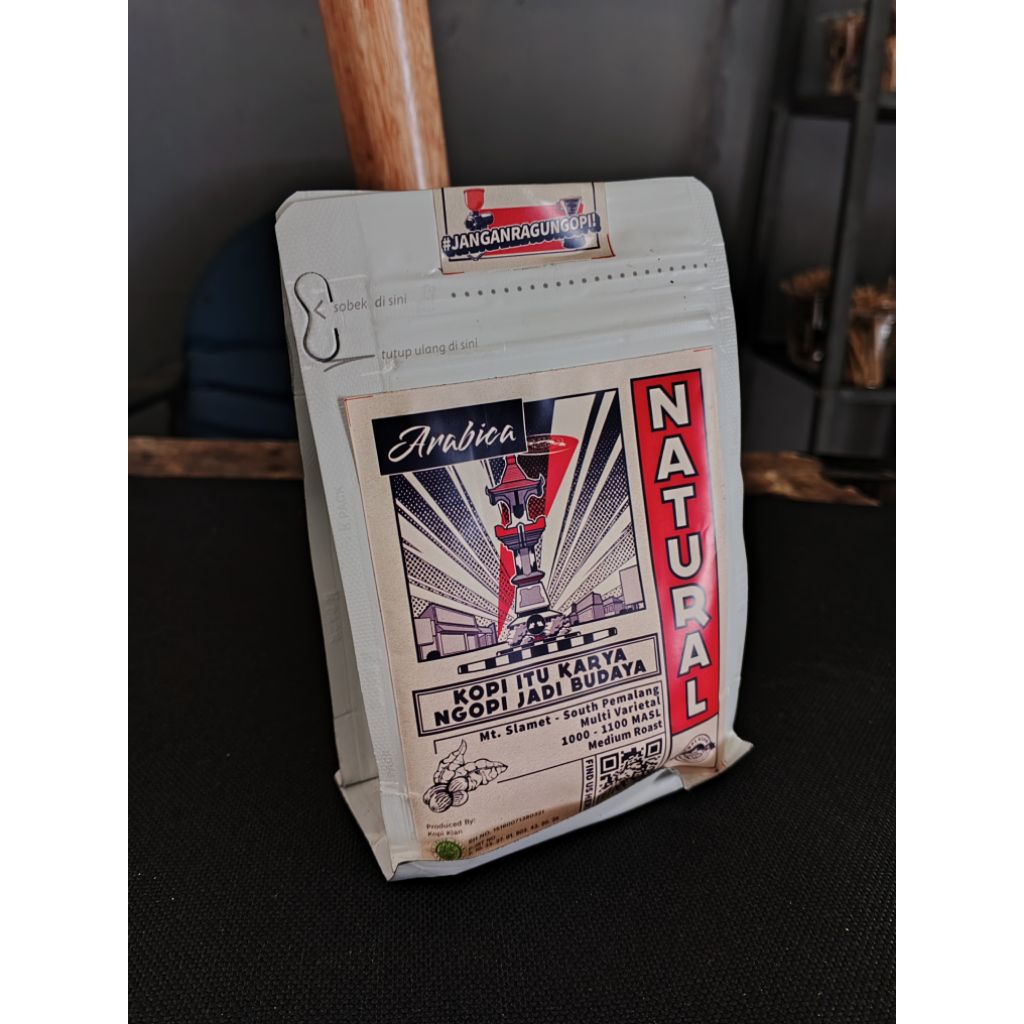 

ARABICA NATURAL CLASIK 100 GRAM FINE CENTRAL JAVA PEMALANGAN