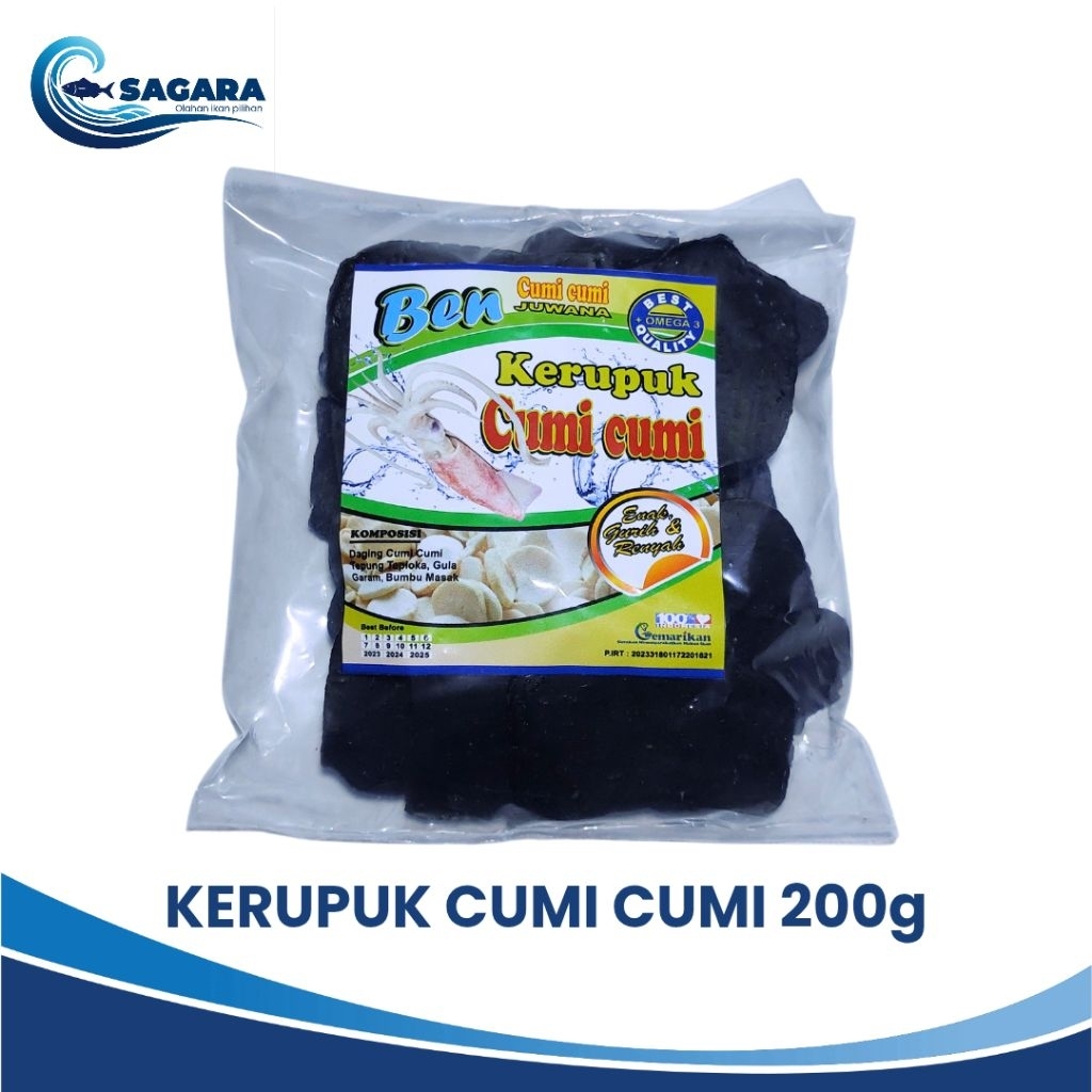 

Kerupuk Cumi Cumi 200g Halal