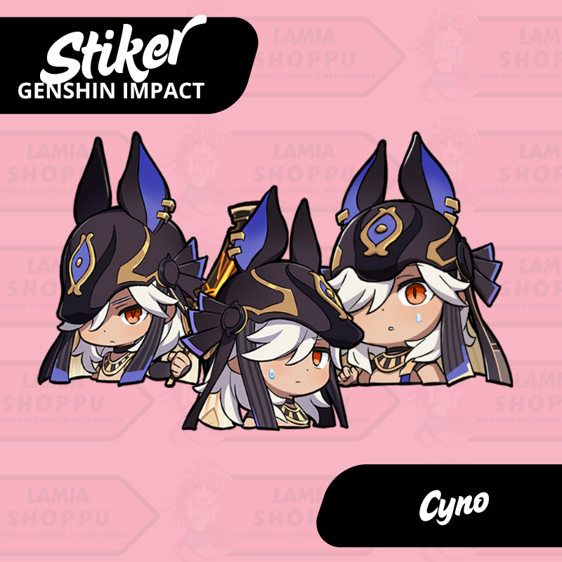 

Sticker Genshin Impact Cyno | Stiker Cyno Genshin | Sticker Cyno GI