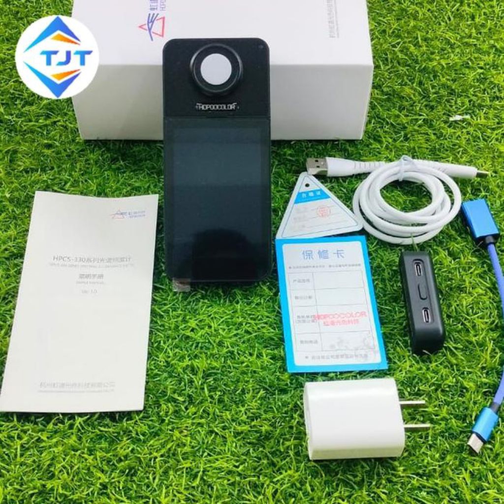 LUX Light Meter Spectrum Measurement Led Spectrum Analyzer CCT CRI Spectrometer HPCS-330 - CHINA