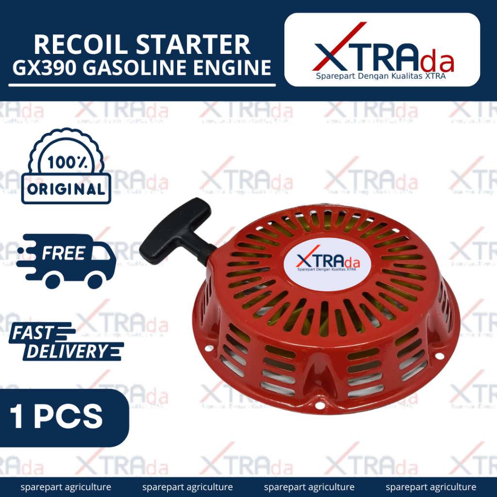 Engkol Starter Recoil Starter GX390  mesin penggerak GX390 | xtradapart