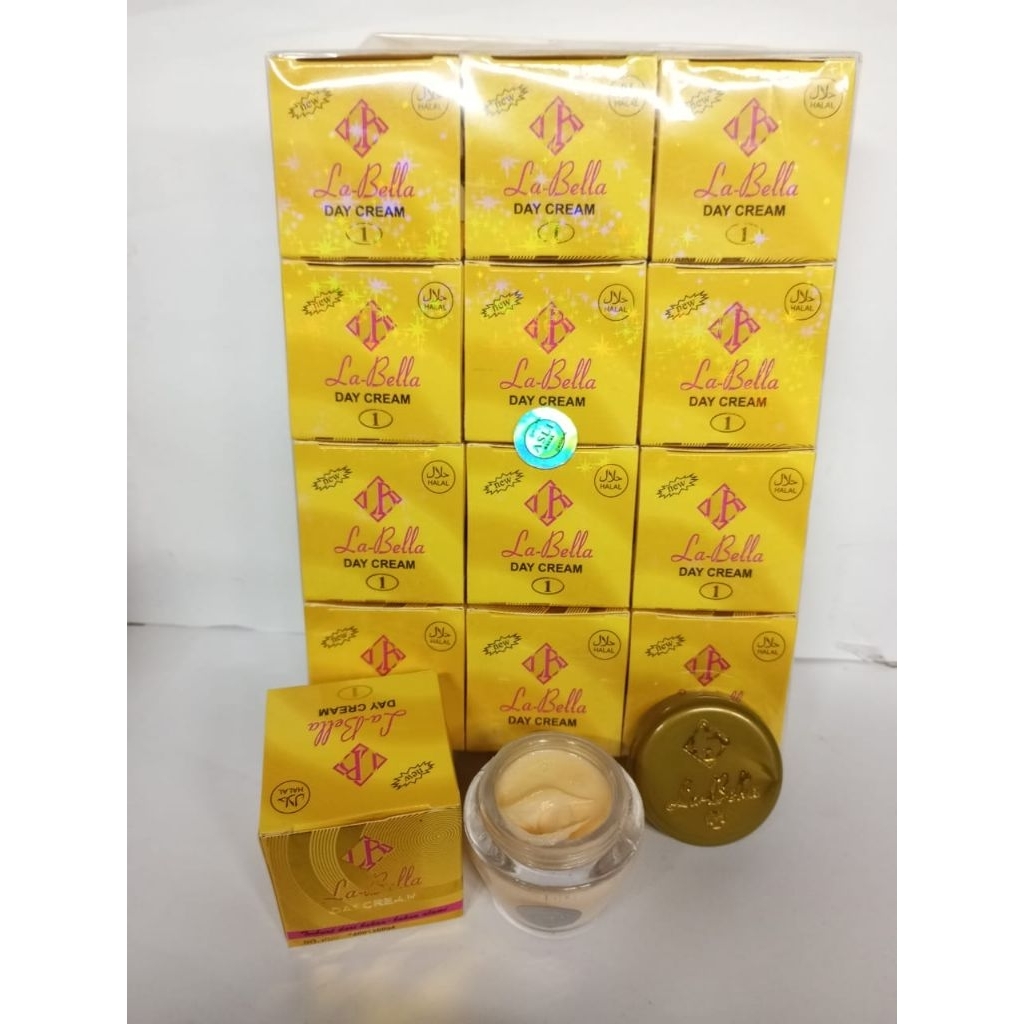 Labella Gold Whitening | Holo Asli Silver | Day Krim | Pemutih Pelembab|Pencerah| Pemutih |Perawatan