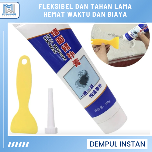 Dempul Instant Dempul Tembok Anti Bocor Dempul Instan Retak Tembok