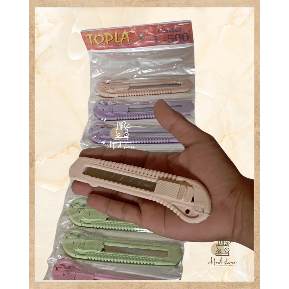 

CUTTER BESAR WARNA PASTELL / CUTTER DOFF PASTELL