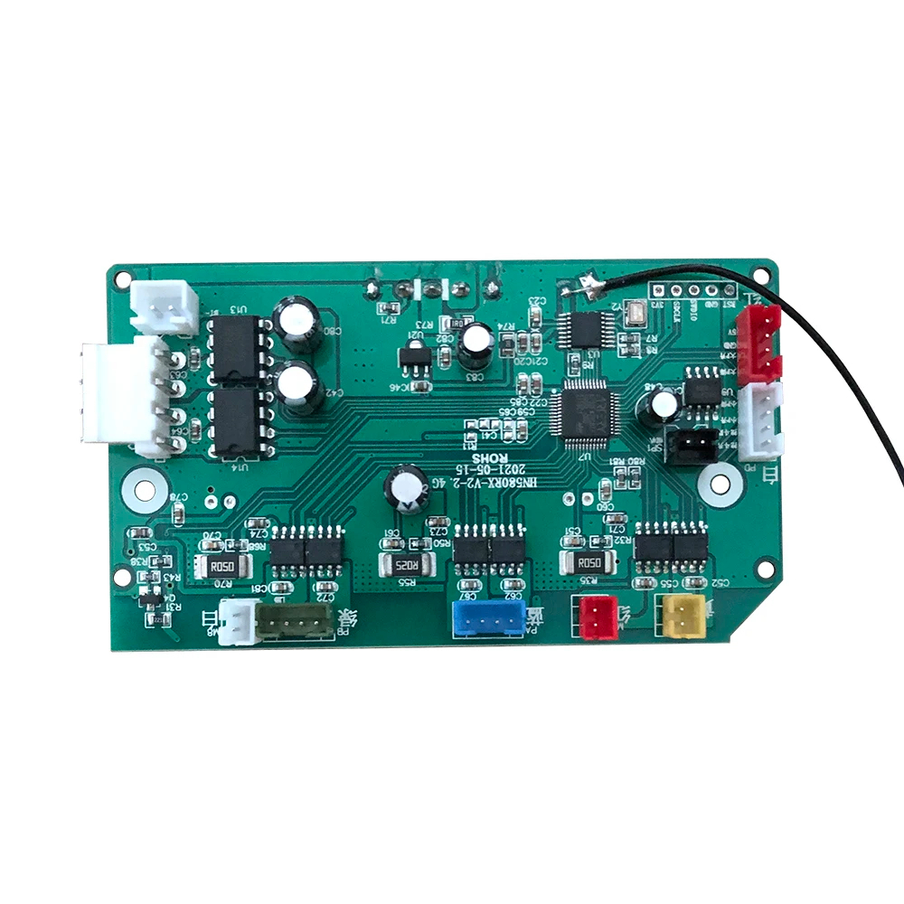 receiver board HUINA 1580 HN580RX V2 2.4Ghz langsung konek dengan remote bawaan