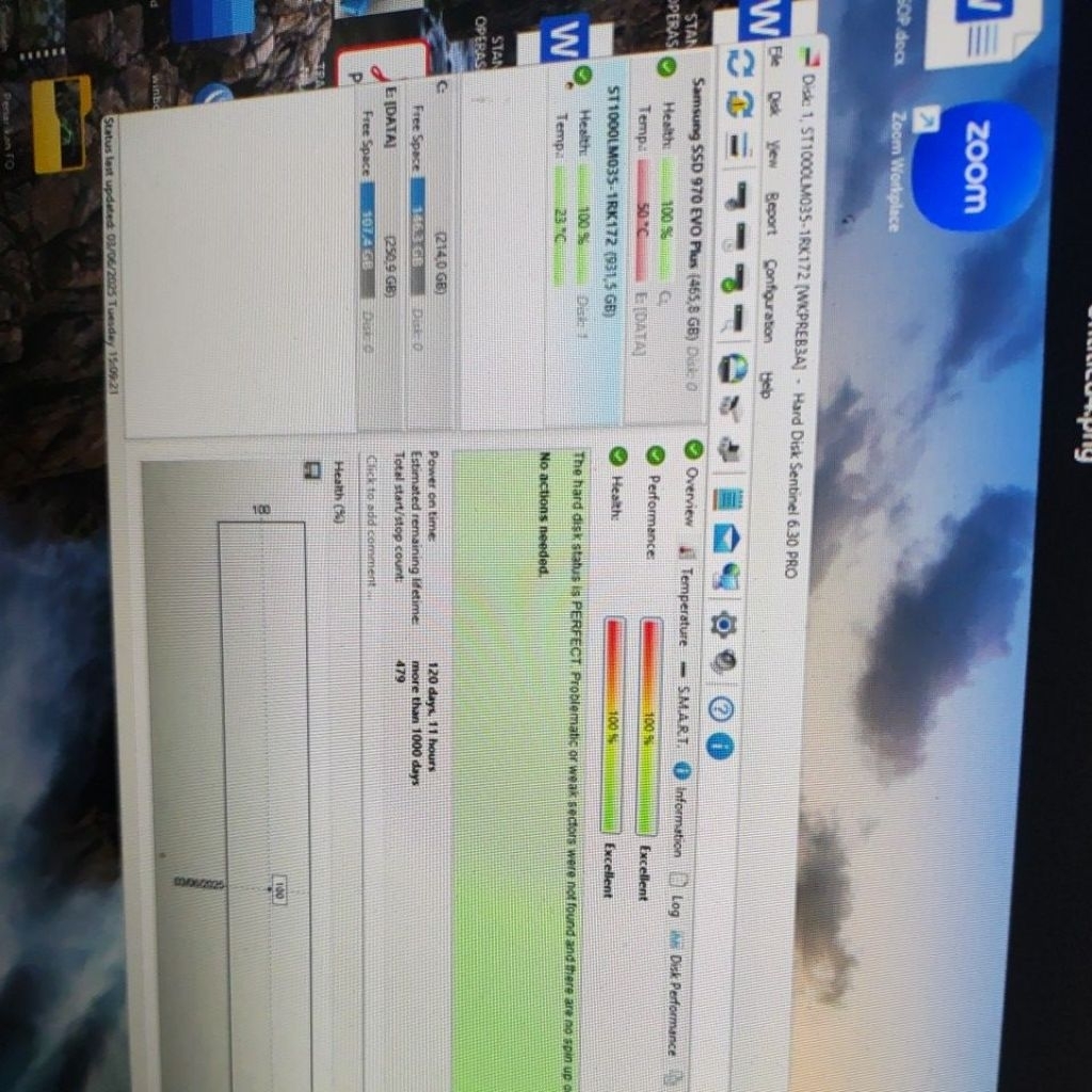 SSD Adata SU750 dan Sata Seagate 1Tb