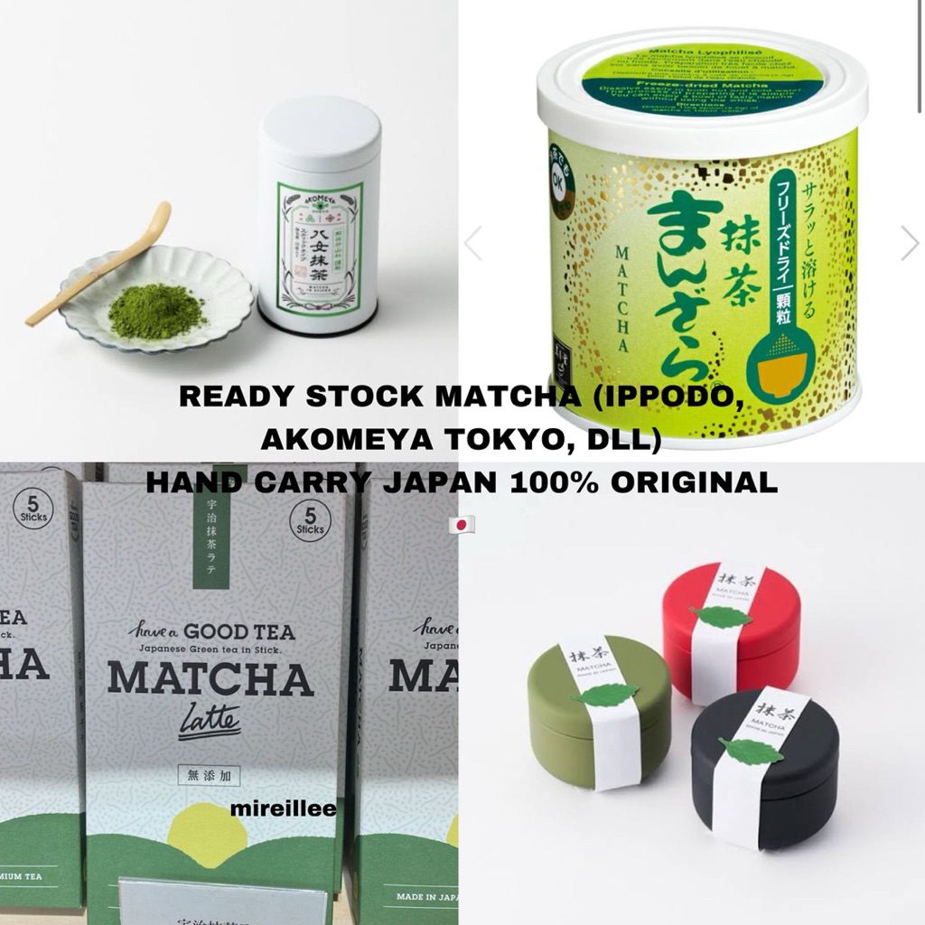 

[READY STOCK HANDCARRY JAPAN] Matcha Akomeya Tokyo IPPODO Tenryu Tezumi CEREMONIAL GRADE matcha original japan jepang