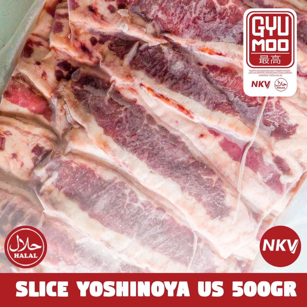 

[GYUMOO SAIKO] Daging Slice Yoshinoya US 500gr