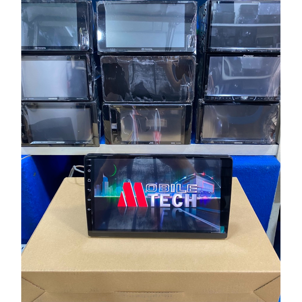 head unit android ukuran 9 inch merk m- tech ram 6GB