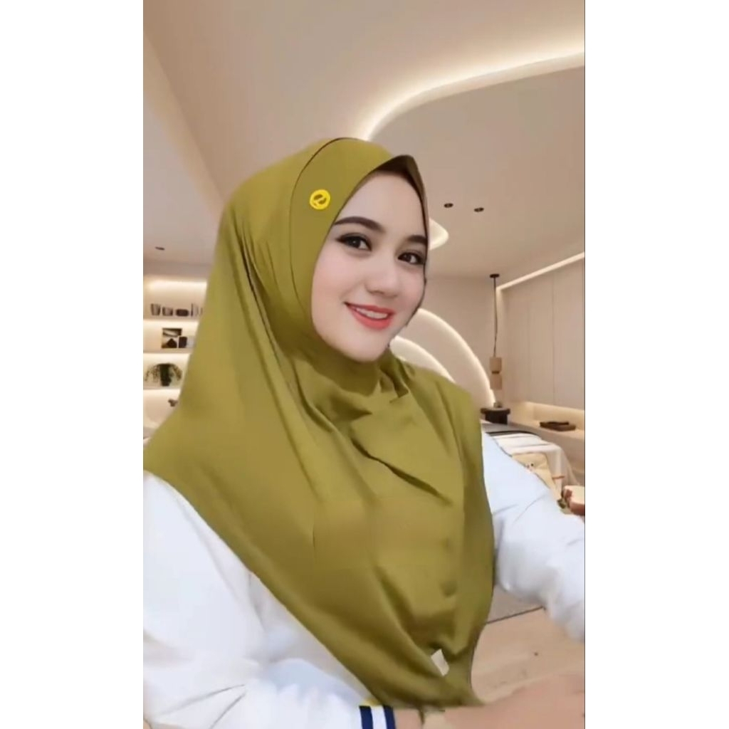 Marisa  SIZE  L  hijab instant daily soft pet hijab instant hijab viral