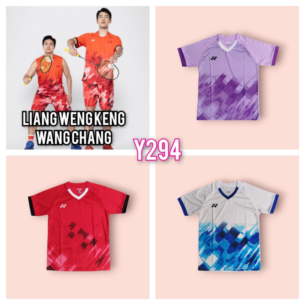 Baju badminton Y294/kaos badminton/atasan baju badminton