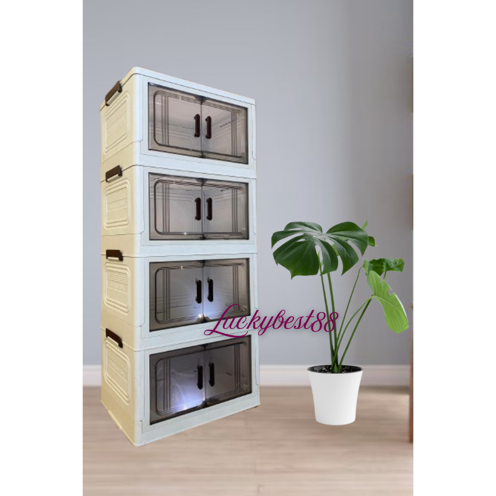 Luckybest Lemari Plastik Lipat Lemari Plastik Premium Lemari Plastik Lemari Lipat Baby Care