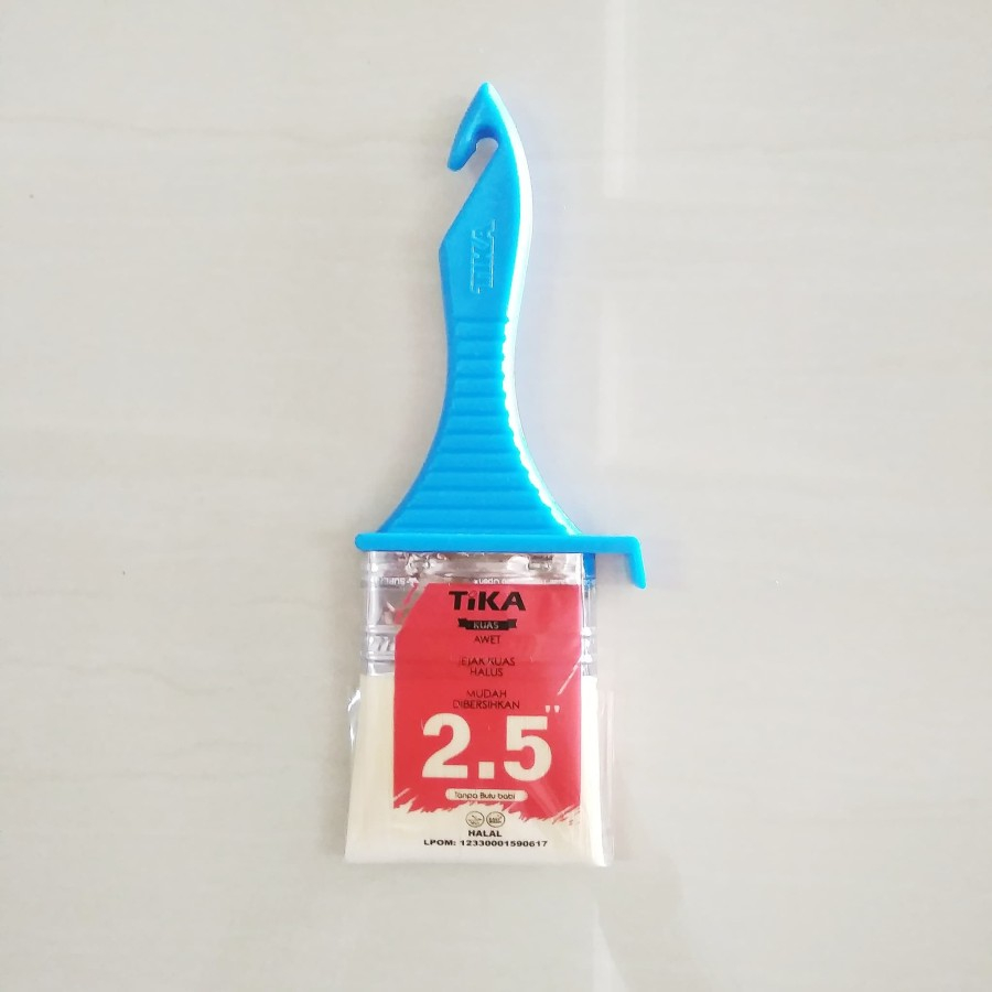 

Mujo / Tika Kuas Cat Sintetis 2.5 inch Halal Aman Untuk Makanan
