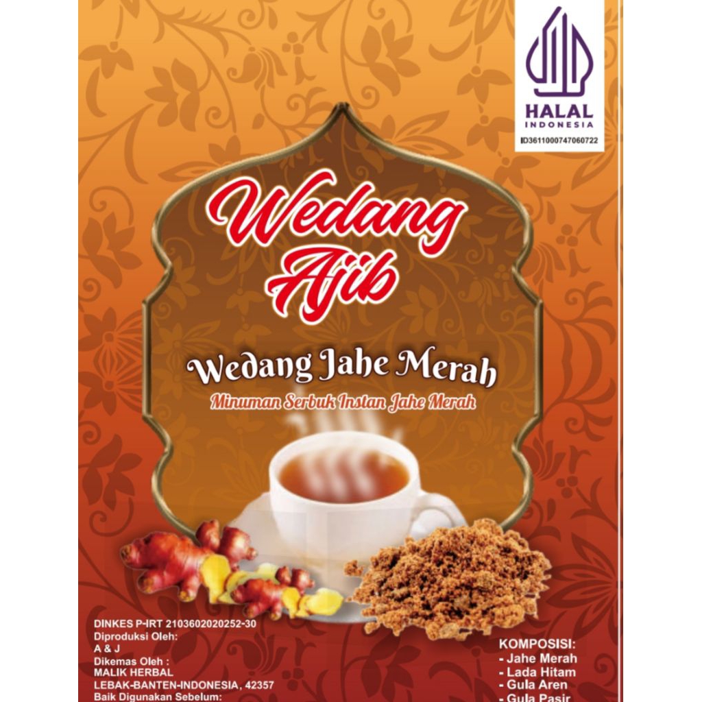 

wedang jahe merah AJIB