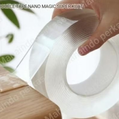 

nano magic double tape bening tahan air 30mm x 1m