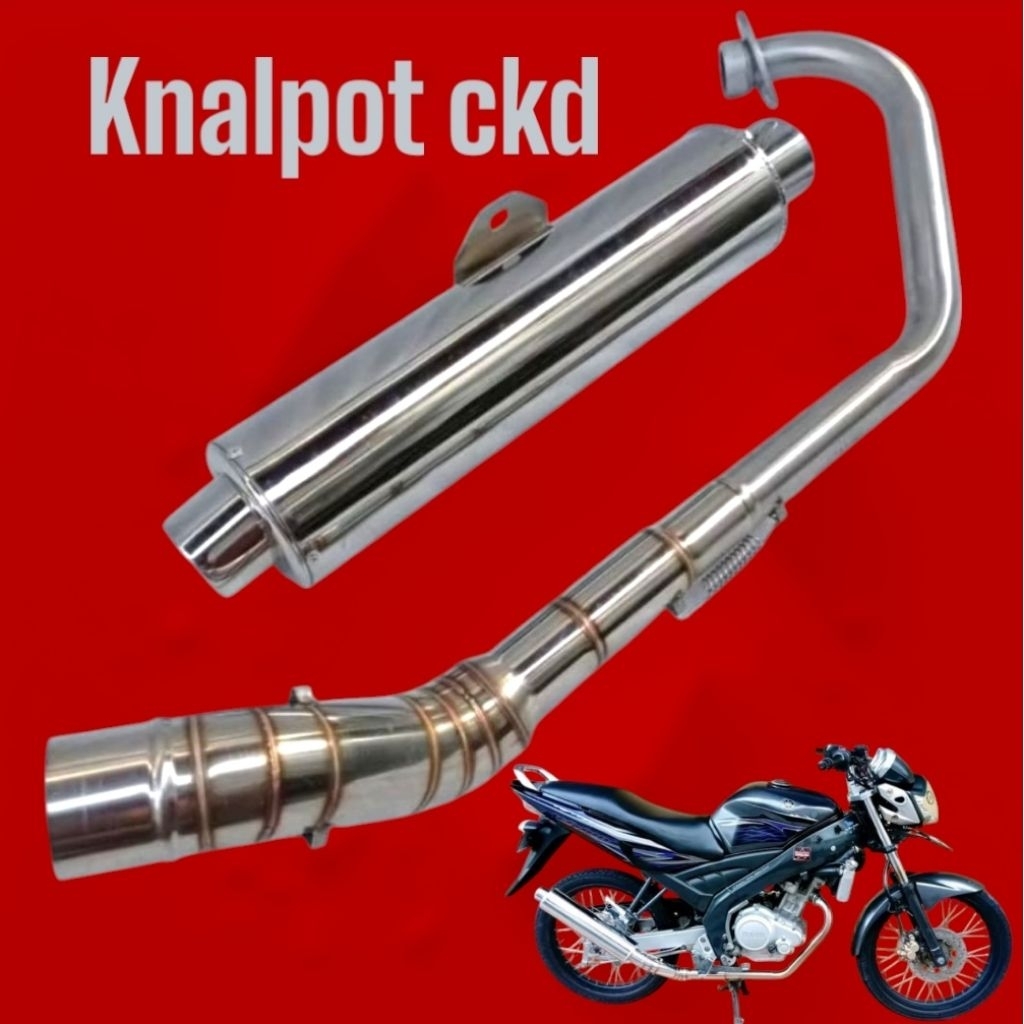 KNALPOT CKD STANDAR VIXION NEW VIXION OLD KNALPOT RACING CKD BOBOK SATRIA FU VIXION KNALPOT CKD STAN