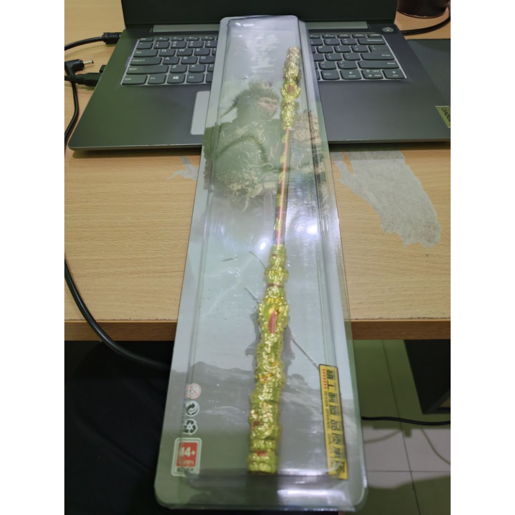 Tongkat Sakti Sun Wukong. Black Myth Sun Wukong 35 cm