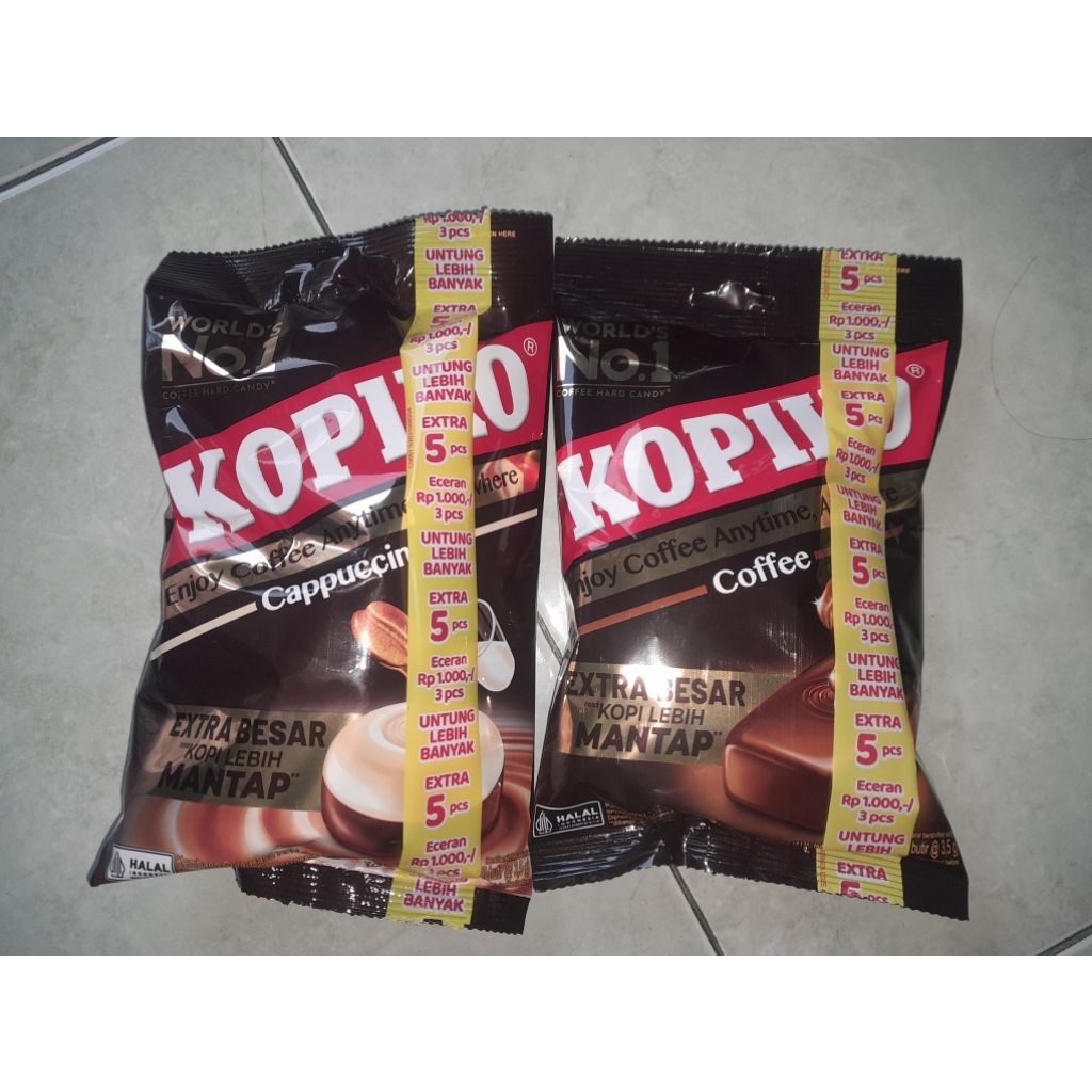 

MAYORA Kopiko 175g 50 Butir Permen Kopi Ekstra Besar