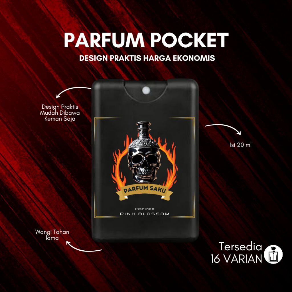 Parfum Wangi Tahan Lama 20ML Parfum Pocket Parfum Saku Parfum Pria Parfum Wanita